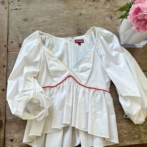 New Staud Dani Top - White Size 2